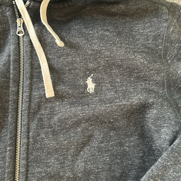 Polo Ralph Lauren zip up hoodie, size Large.  Perfect condition. - Picture 10 of 14